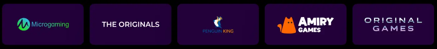 Playzini Casino softwarepartners